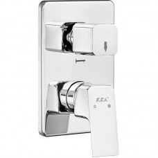 Смеситель для ванны E.C.A. Tiera 102167305EX-K встраиваемый хром Смеситель для ванны E.C.A. Tiera 102167305EX-K встраиваемый хром